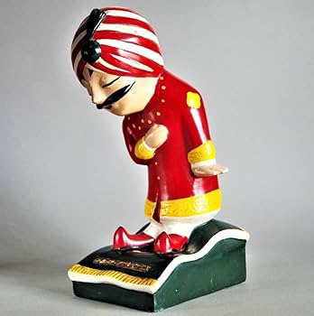 マハラジャ Air India インド航空 ビンテージ エアインディア hAT4 Amazon.co.jp: □□ヴィンテージ□□特大□マハラジャくん□Air India